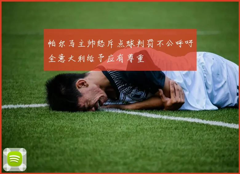 帕尔马主帅怒斥点球判罚不公呼吁全意大利给予应有尊重